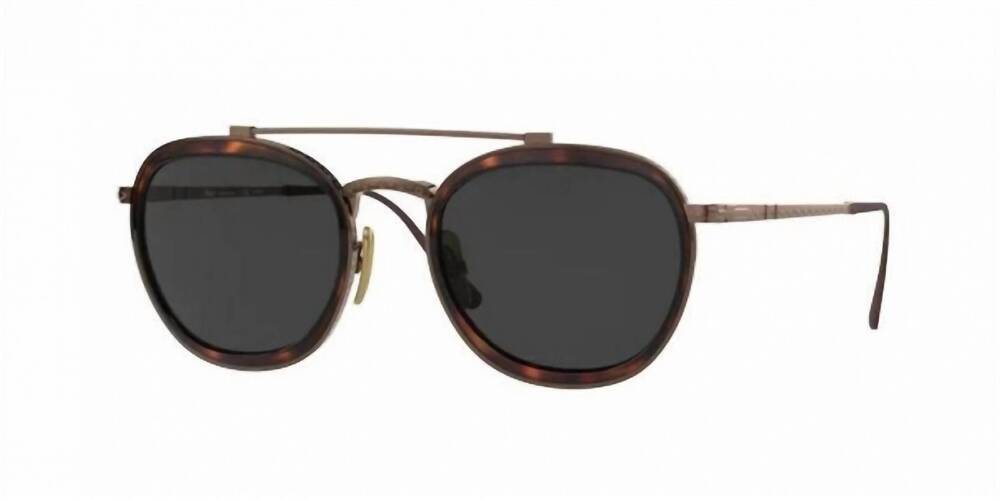 NEW PERSOL unisex 0po5008st 801648 51 sunglasses in brown polar black+ar